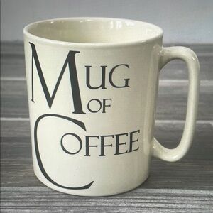 Cream Coffee Mug